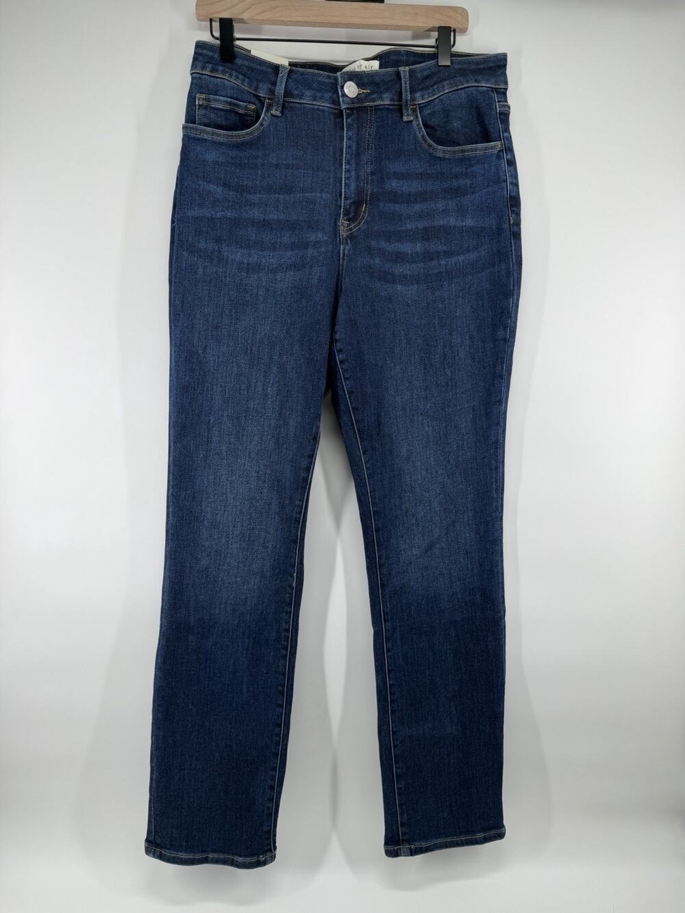 Bridge By Fly Jeans High Rise Slim Straight 14W Women’s Blue Jeans NWT